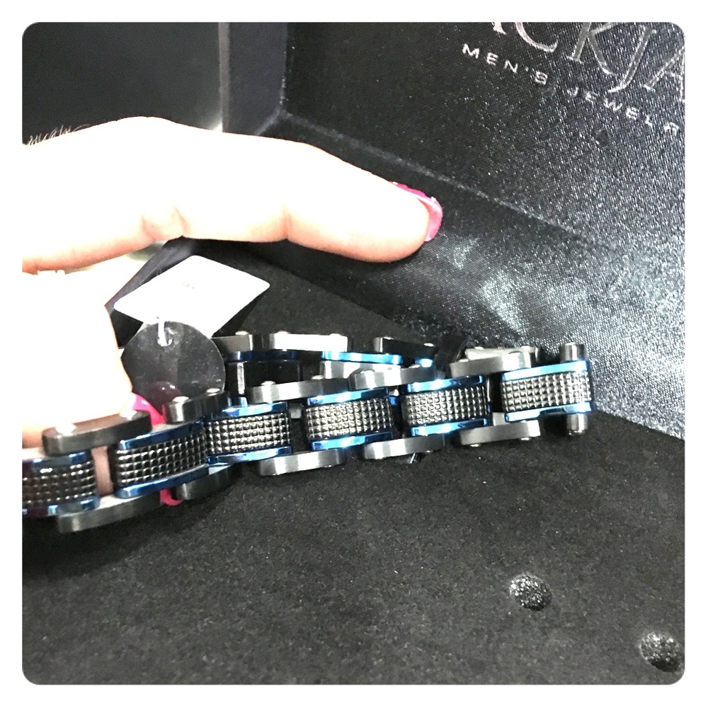 Men’s black Jack bracelet